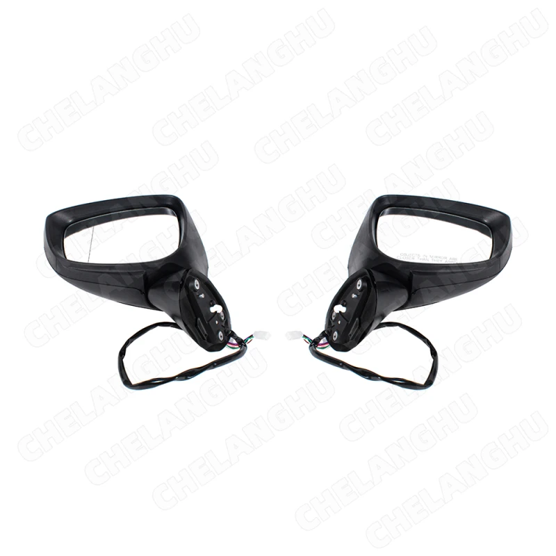 1Pair For Mazda CX-5 2015 2016 Car-styling 6-Pin Rearview Mirror Assembly With Heat Paintable Turn Lamp MA1320208 MA1321208