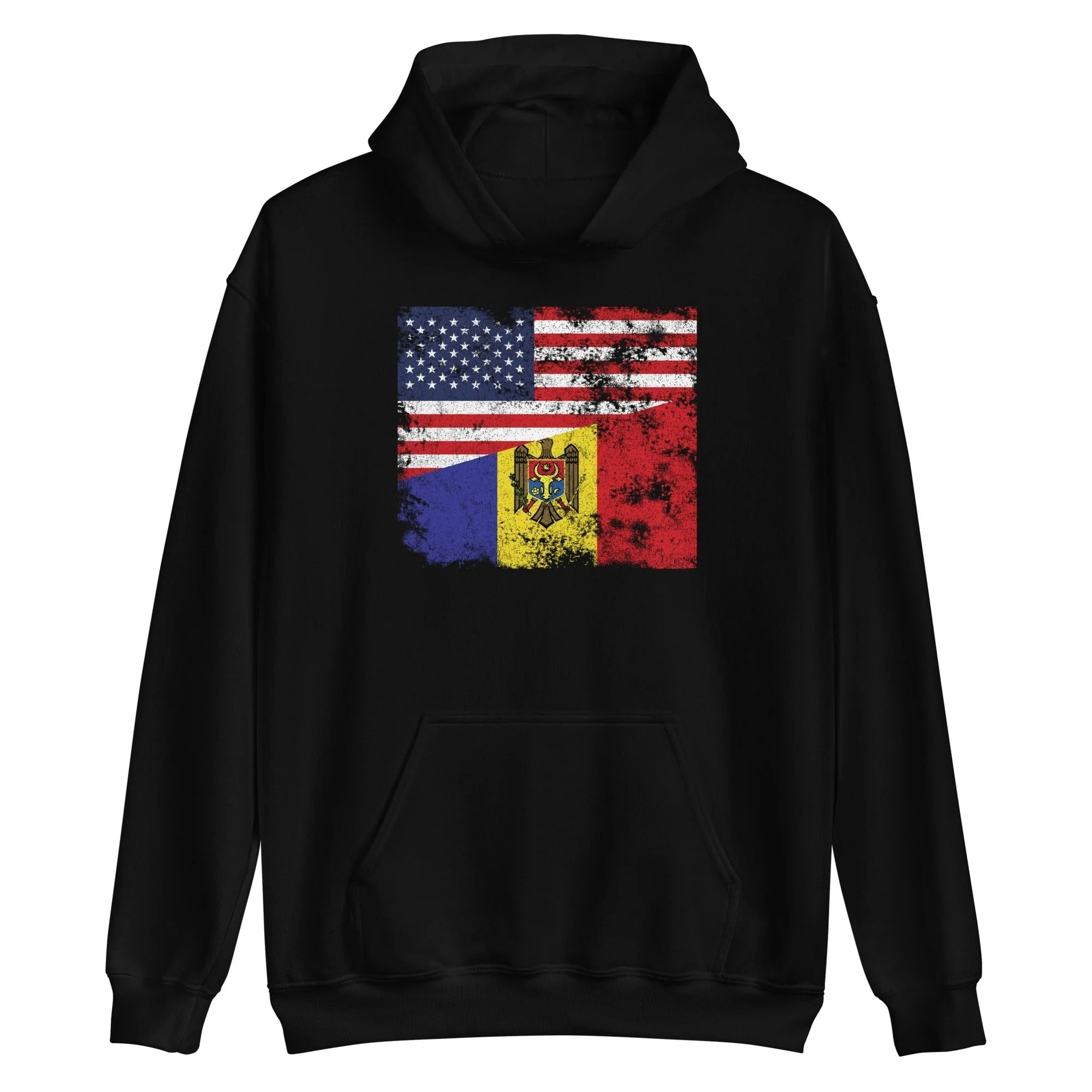 

Moldova USA Flag Hoodie Men's and Women's Long Sleeve Sweatshirt Pullover Sportswear Men Clothing Y2k Tops Vintage Streetwear