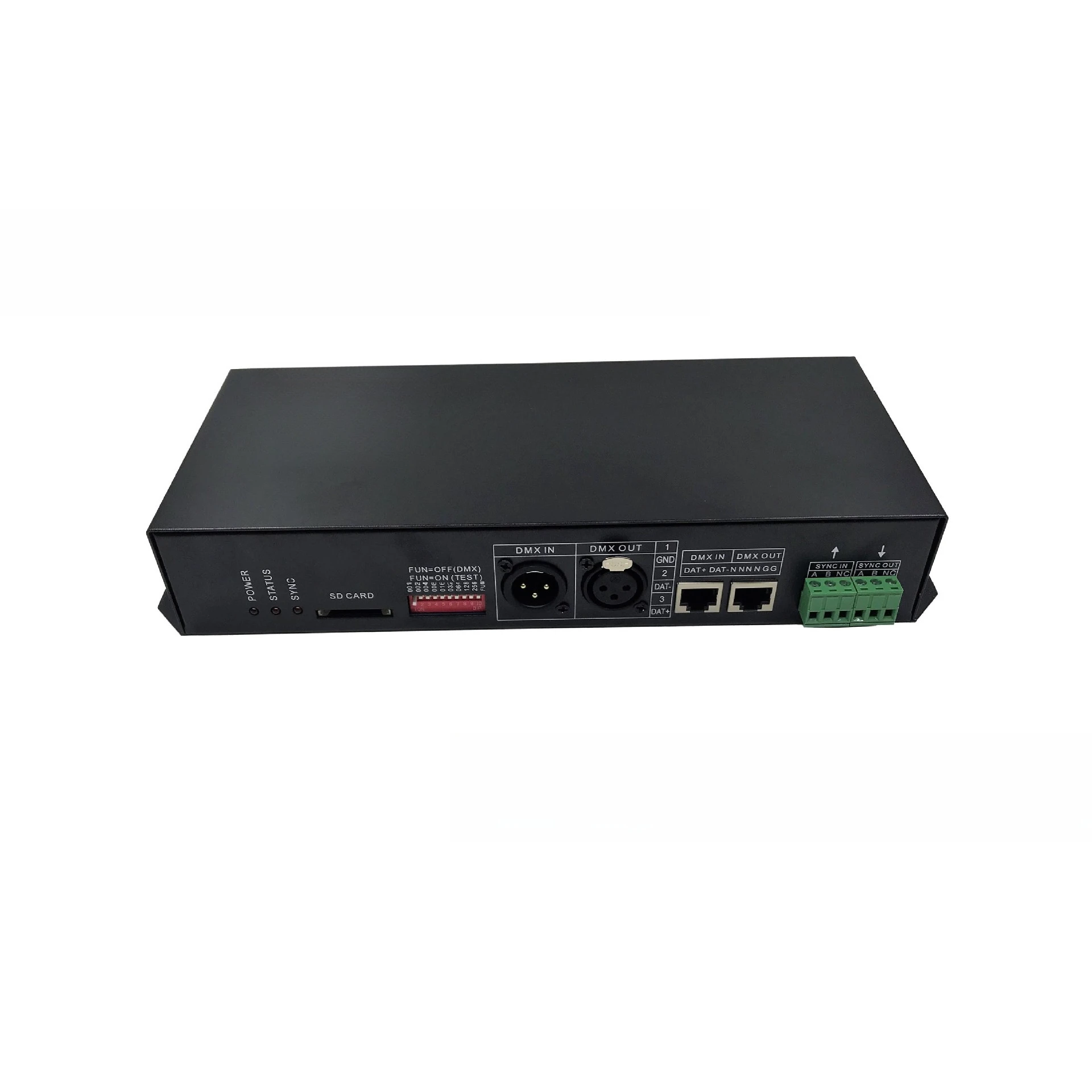 LED color controller, SD card intelligent programming, full color controller, K-8000L outdoor lighting project controller