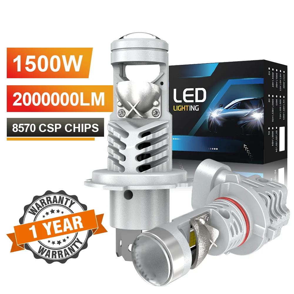 

H7 H4 LED Bulb CANBUS H8 H9 H11 Auto Headlight 9005 HB3 9006 HB4 Projector Headlamp Standard Tangent Line Car Fog Light 6000K