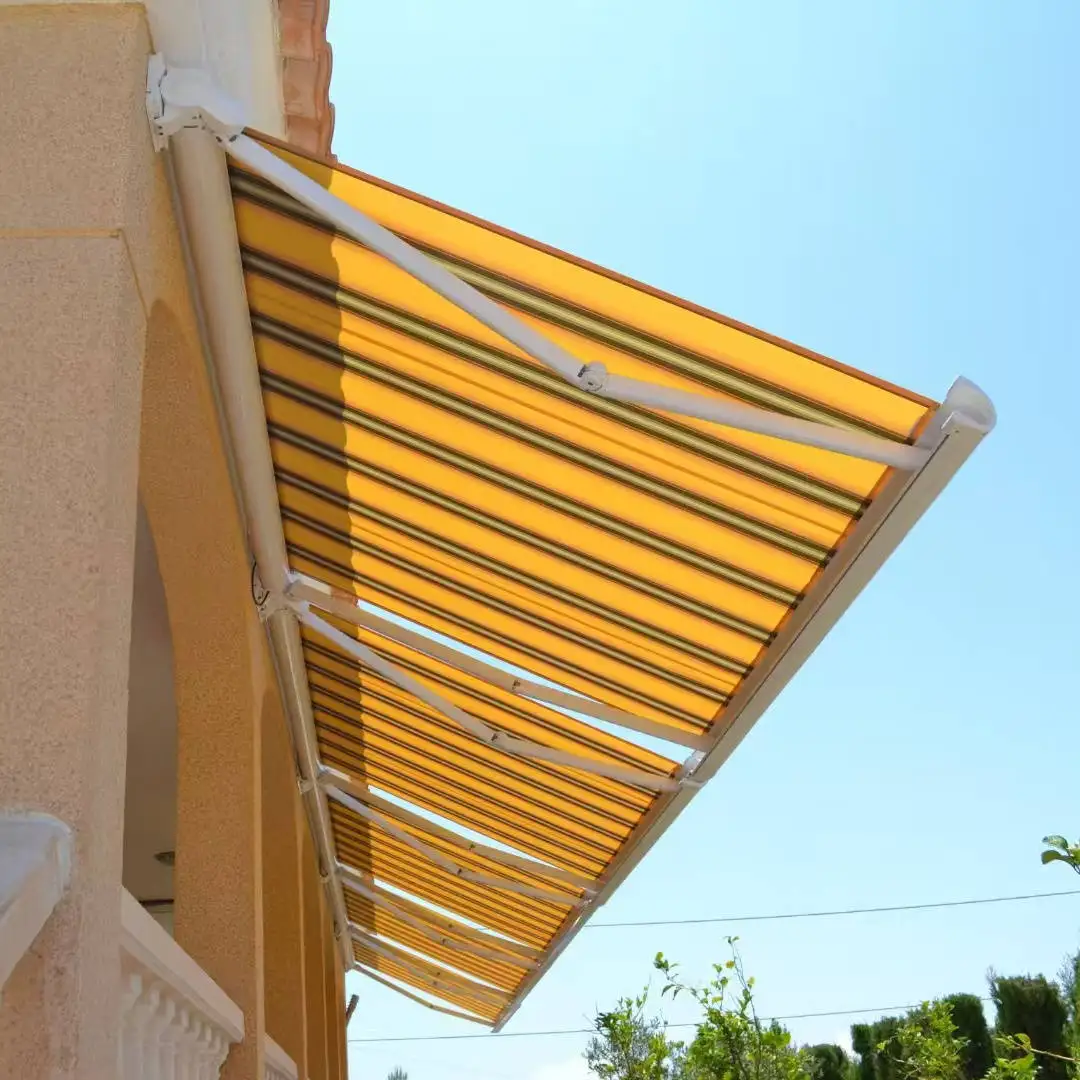 ODM OEM Available High Performance Full Cassette Retractable Awning for Commercial Shop Home Villa Outdoor Area