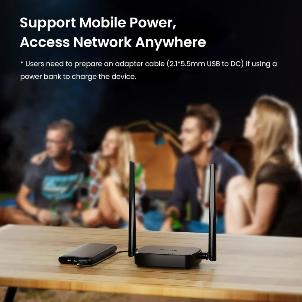 Tenda 4G SIM WIFI Router 4G03 Pro Mobile WiFi Router 3G/4G Wireless Band 2.4GHz LTE Cat4 Fast Ethernet LAN/WAN 2x4dBi 300mbps