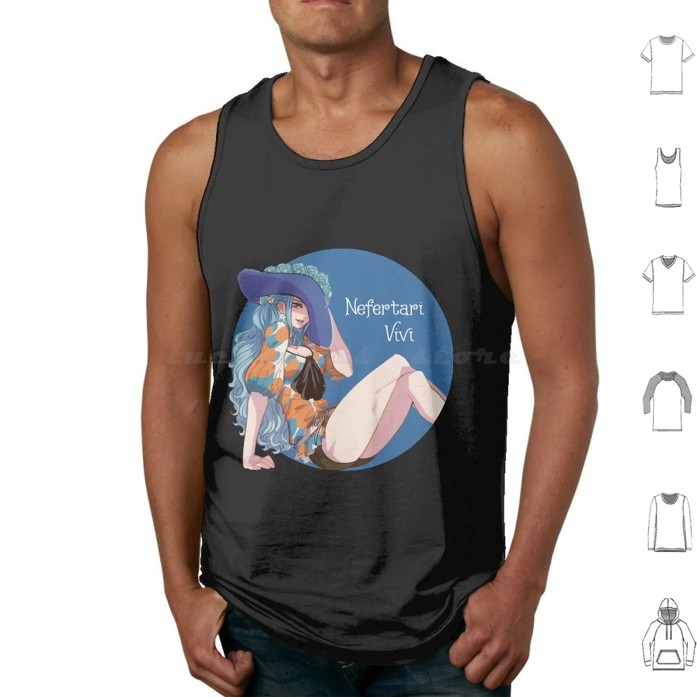 Nefertari Vivi Fashion Tank Tops Vest Sleeveless Anime Zoro Luffy Manga Monkey D Luffy Sanji Anime Roronoa Zoro Trending