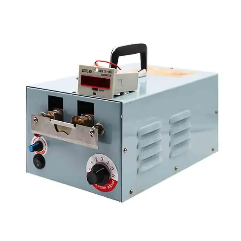 آلة قطع منقار الحيوانات المنزلية 220 فولت آلة قطع الدجاج الأوتوماتيكية على شكل بطة الدجاج الساخن مع عداد