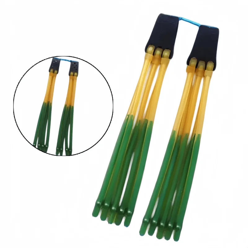 Natural Latex Slingshot Rubber Bands High Elasticity Wear resistant Replacement Elastic Tubes Spare Catapult Accessories