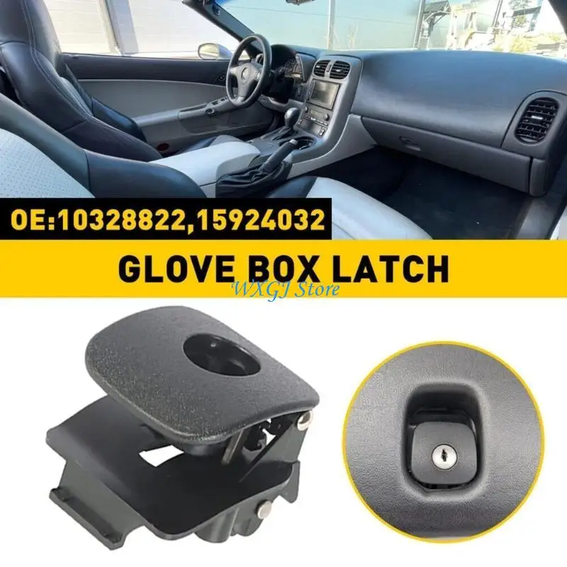 

37JE Car Interior Glove Box Lock Latches Handle Accessories For C5 1997-2004