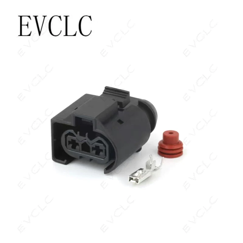 1 Set 2-Pin Waterproof Harness Connector Plug 7514237-02/50290060 for Mercedes-Benz Air Pump Male & Female Plug