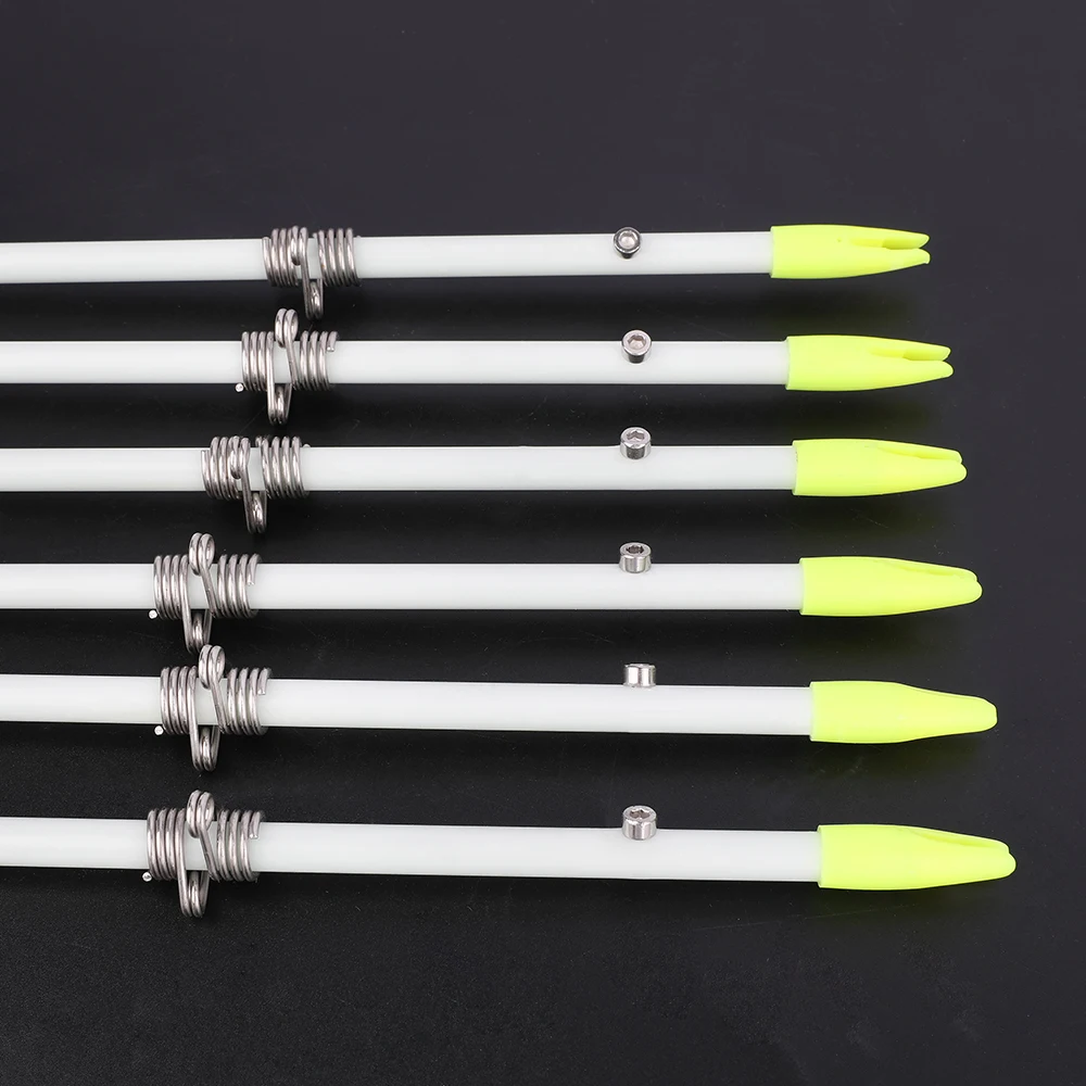 12pcs Fiberglass Fishing Arrows Archery Hunting Arrow 8mm Solid Arrow Shaft 37.8 Inch Fishing Shooting Outdoor Sports view 6