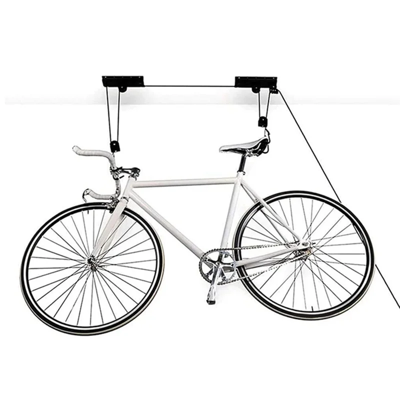 UP NEW!Bicycle Crane Rack Parking Rack Hanging Wall Rack Mountain Bike Hanger Hanging Hook Display Rack