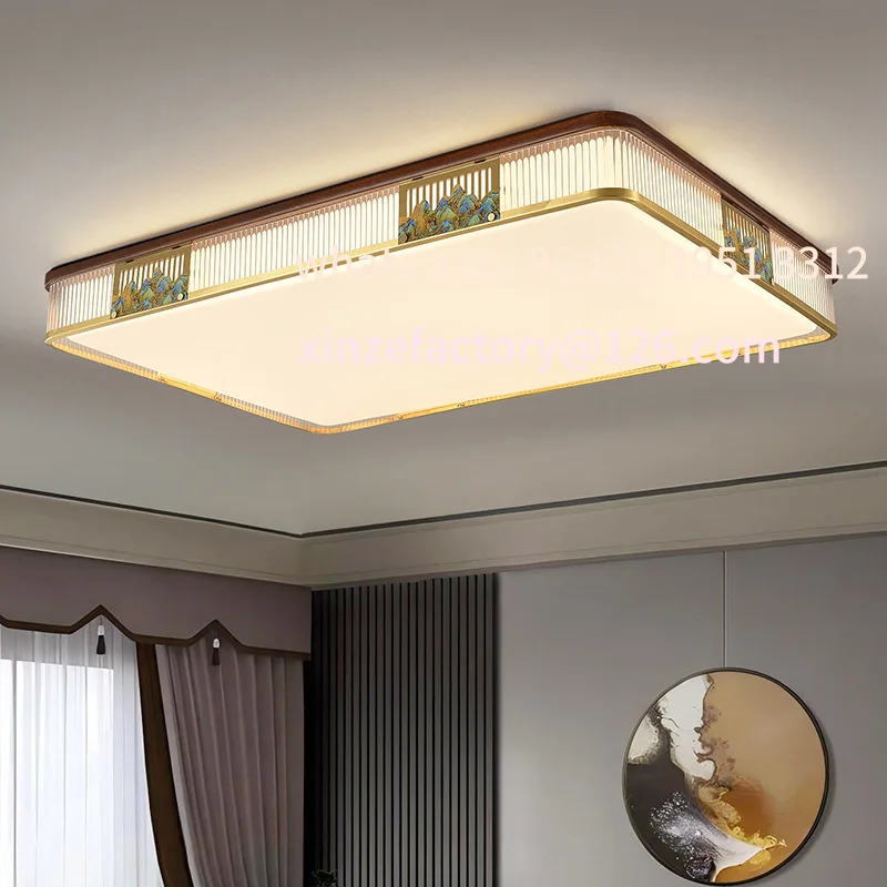 

Customizable ceiling Living room lamp Atmospheric eye protection Modern simple dining room Study bedroom ceiling lamp