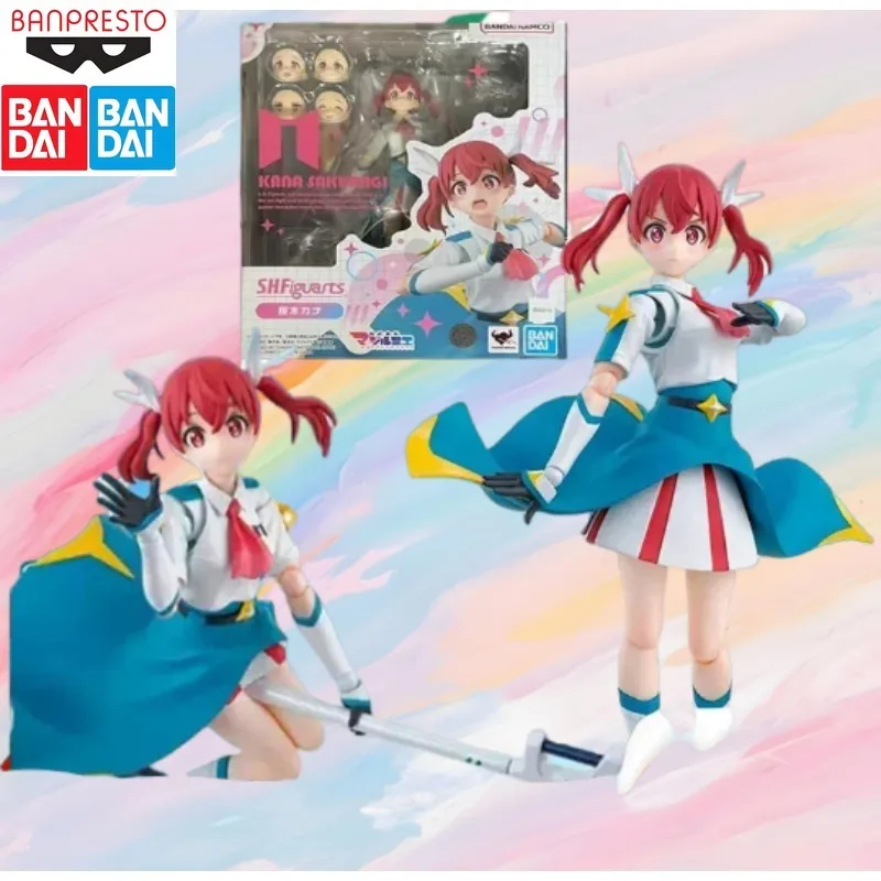 

In Stock Bandai Original SHF Sakuragi Kana Magic Light Source Anime Characters Can Use Figure Model Collection Holiday Gifts