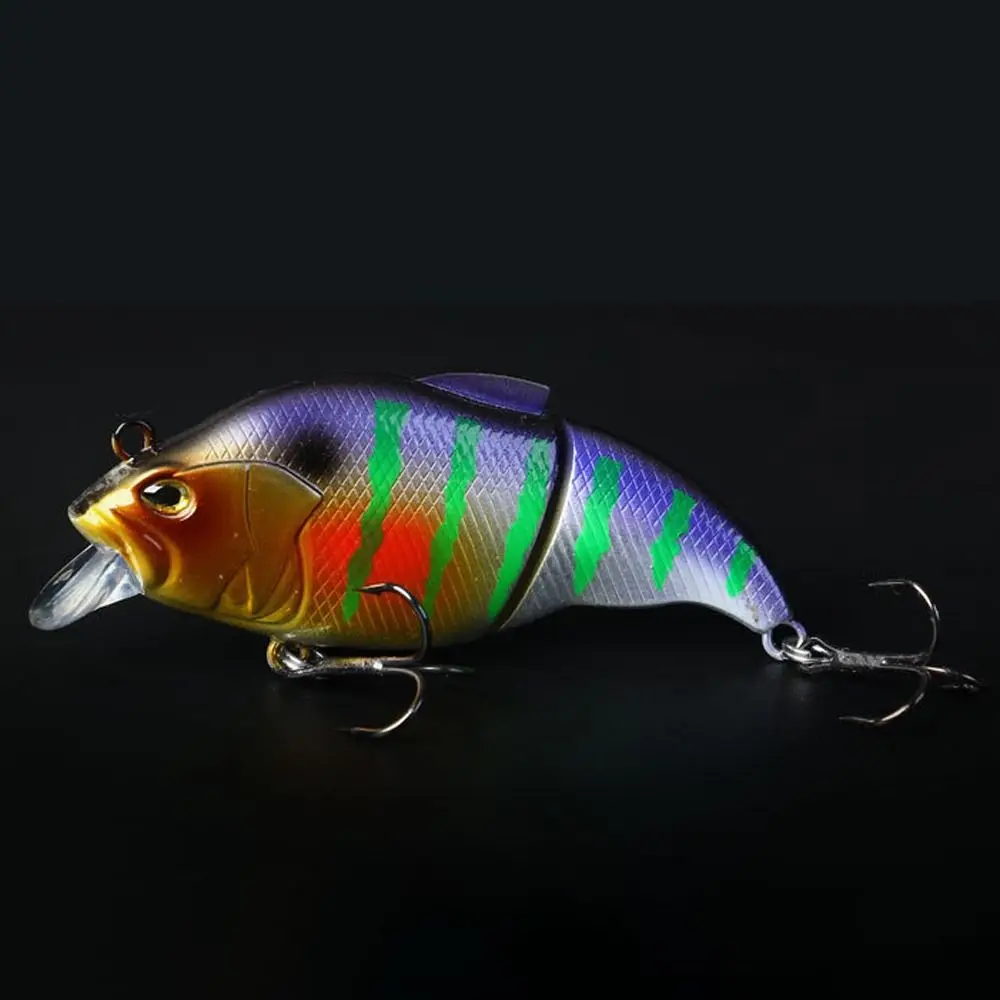 7.5cm/12g VIB Vibration Wobblers Crankbait Biomimetic Submerged VIB Pesca Sinking Multi Section Bait Fresh Water