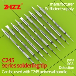 C245 Soldering Iron Tips C245911/061/406/407/731/944/866/806/807/808/811/844/866 Compatible JBC Soldering Station T245 Handle