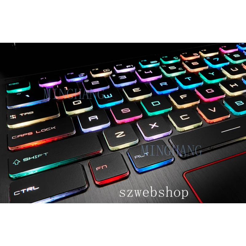 M   New US Keyboard For MSI MS - 17E1 17E2 17E3 17E4 17E5 17E7 17E8 17E9 RGB Backlit