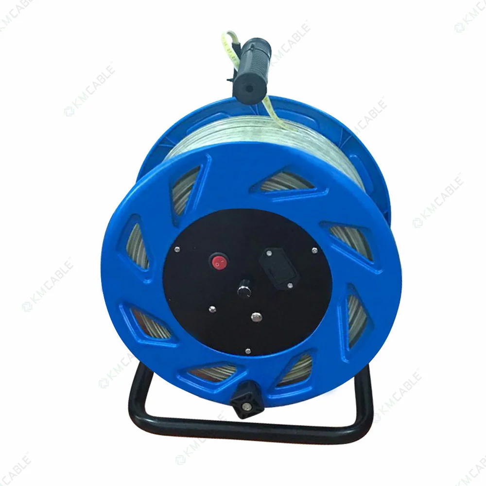 

Wholesale KMCABLE Water Level Drum 0-50m 0-100m 0-150m 0-250m 0-300m 0-500m Borehole Deep Dipper Cable Reel