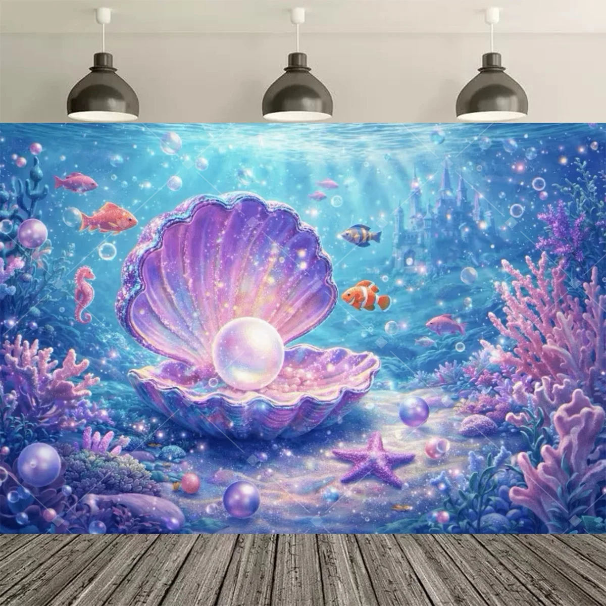 Underwater World Mermaid Birth - Desk Setup Girl recension och pris