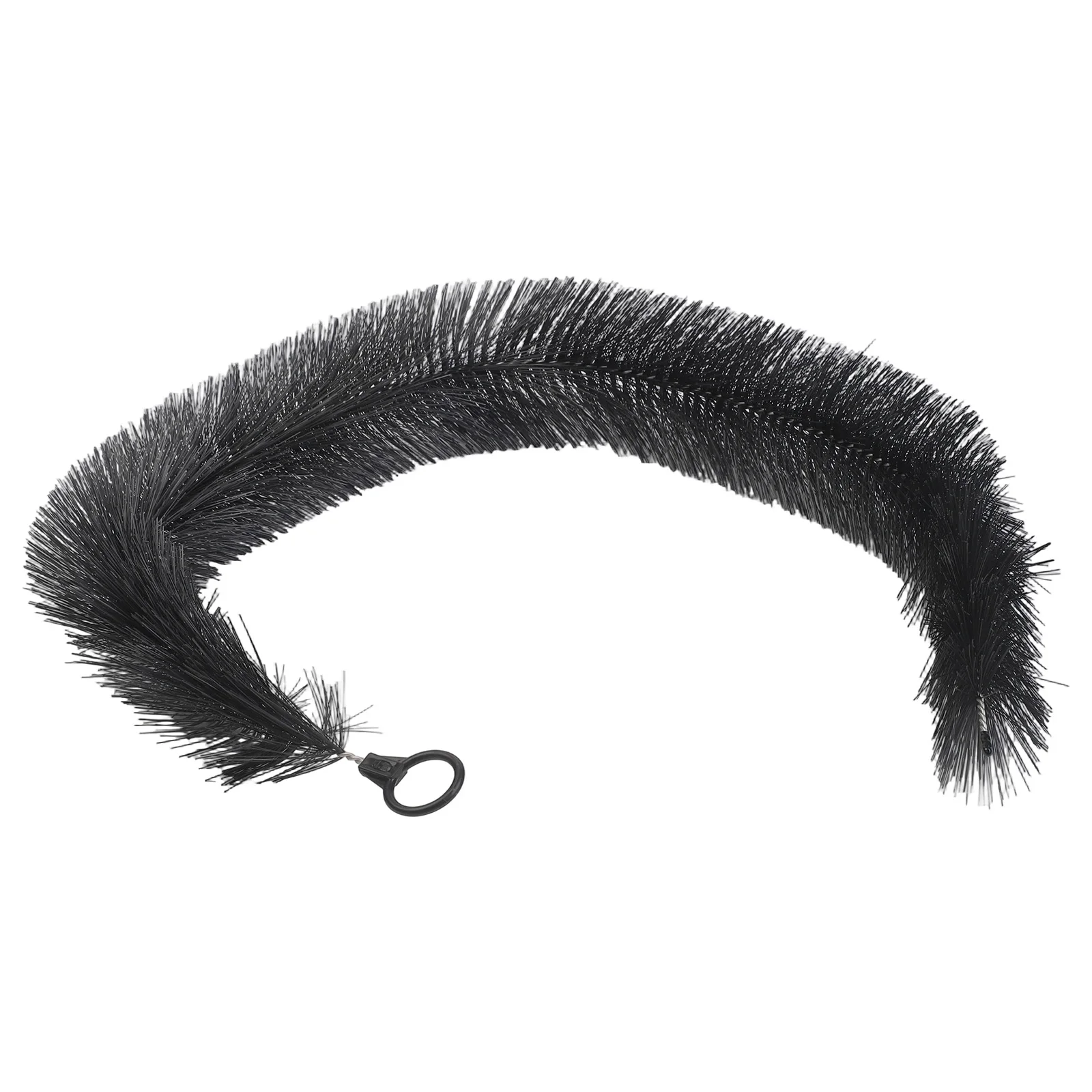 Gutter Brush 100mmX1m for Leaf Guard Featuring Solar Heat Absorption to Aid Snow and Ice Melting in Cold Climates