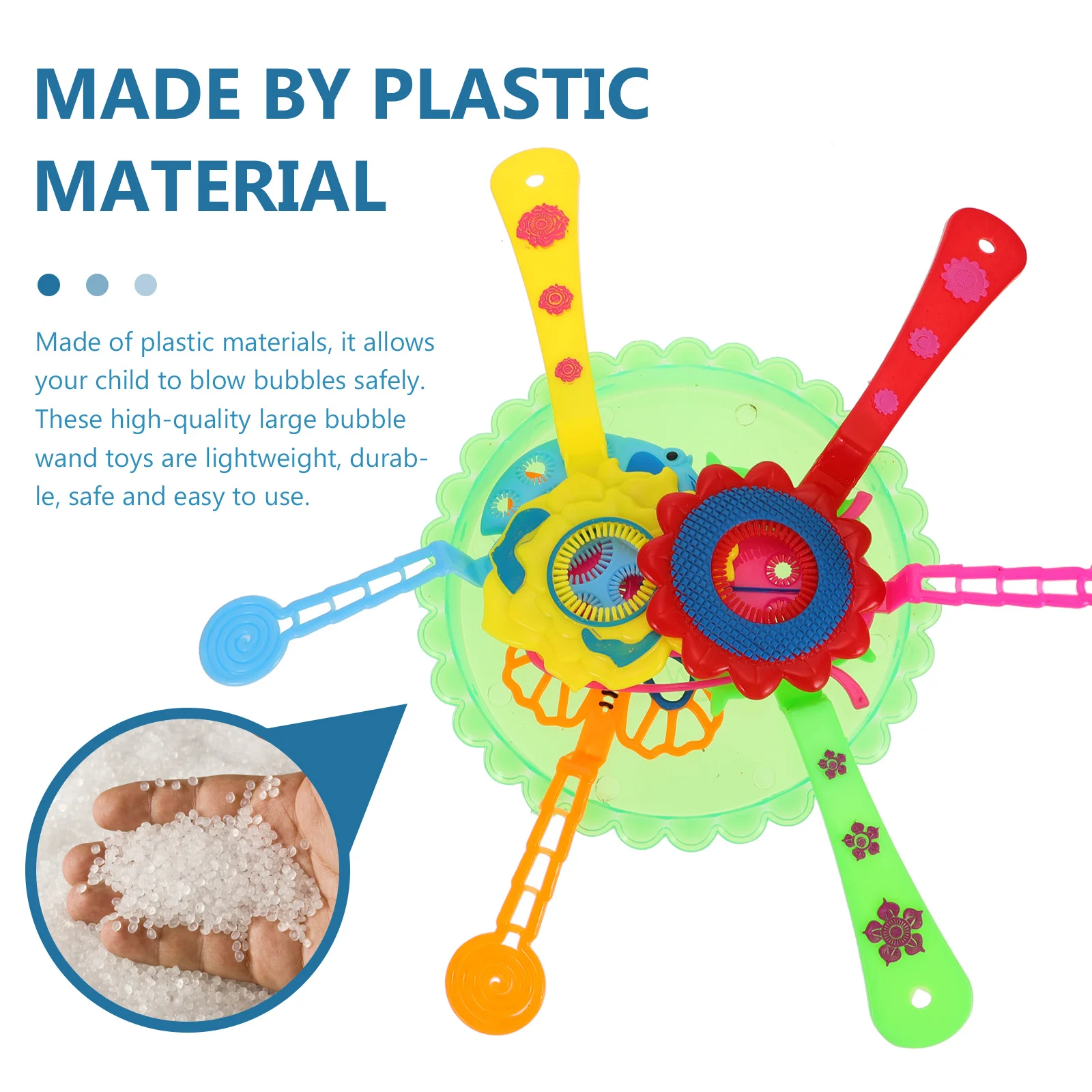 9개입 대형 비눗방울 막대 세트 내구성 있는 소재 파티 선물 비눗방울 막대 세트 비눗방울 제조기