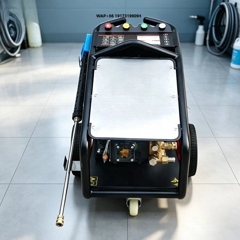 7.5KW 380V Industrial High Pressure Cleaning Machine 280 Bar for Car Wash Shops Floor Cleaning and Rust Removal