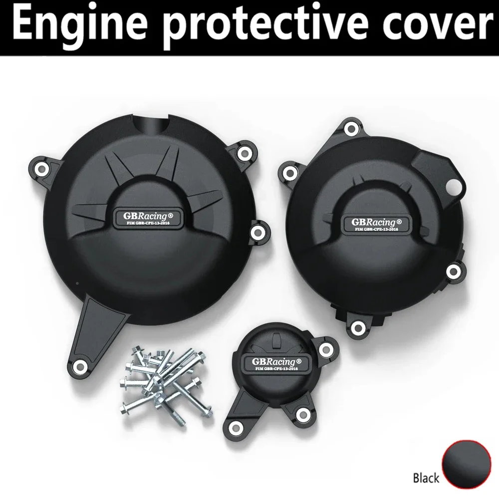 FOR KAWASAKI Z650 2017-2024+ NINJA 650 2017-2024+ Z650RS 2022-2024+ Engine Protective Cover carbon-look