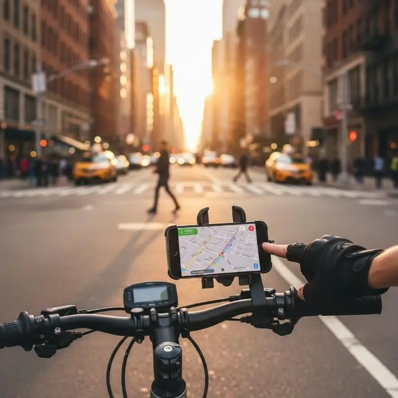 

Universal Motorcycle Bicycle Phone Mount for Takeaway Rearview Mirror Handlebar Holder 360 Rotation Stable Installation