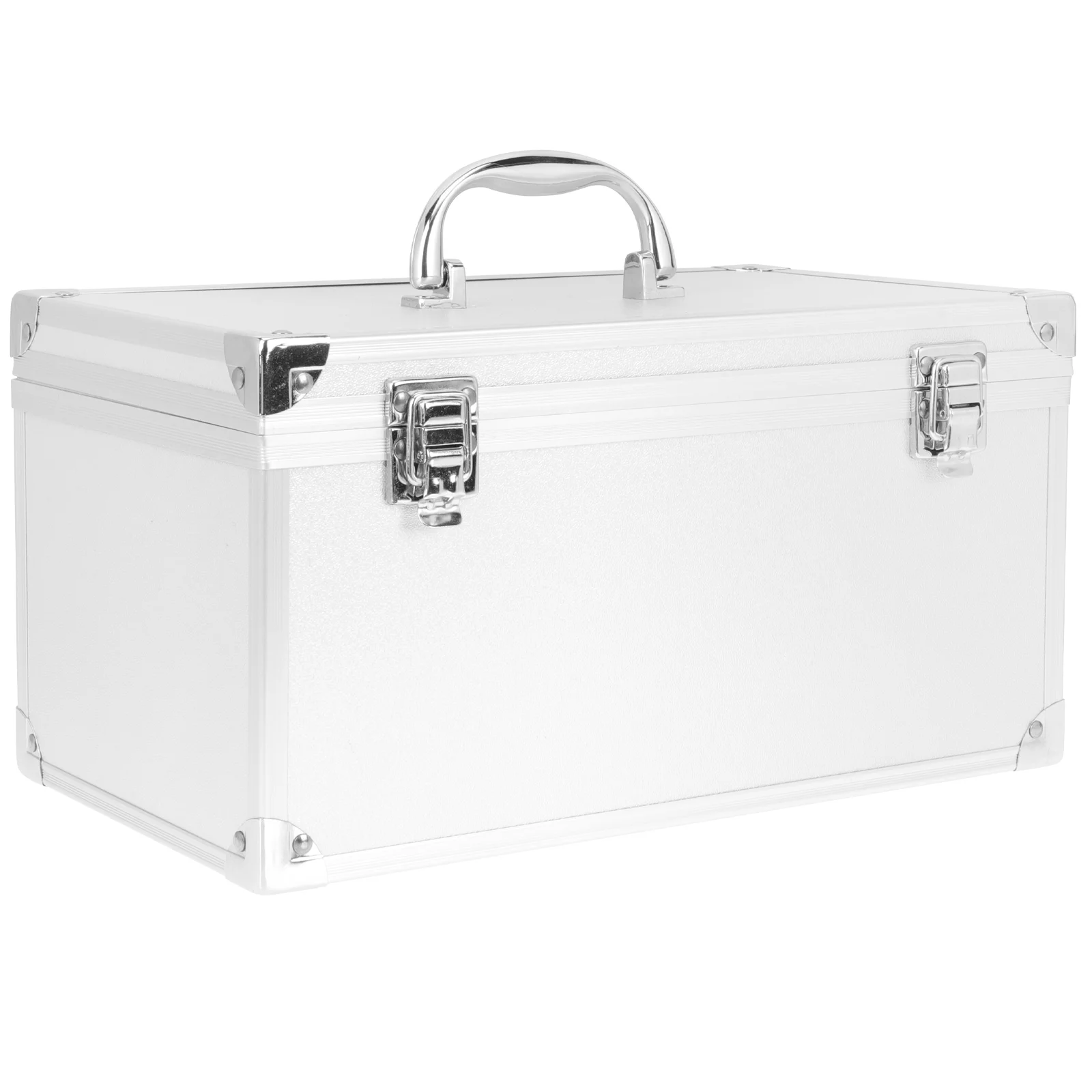 

Toolbox Tools Container First Aid Kit Aluminum Hard Lockbox Multi-purpose Medicine Parts Reliable Cabinet