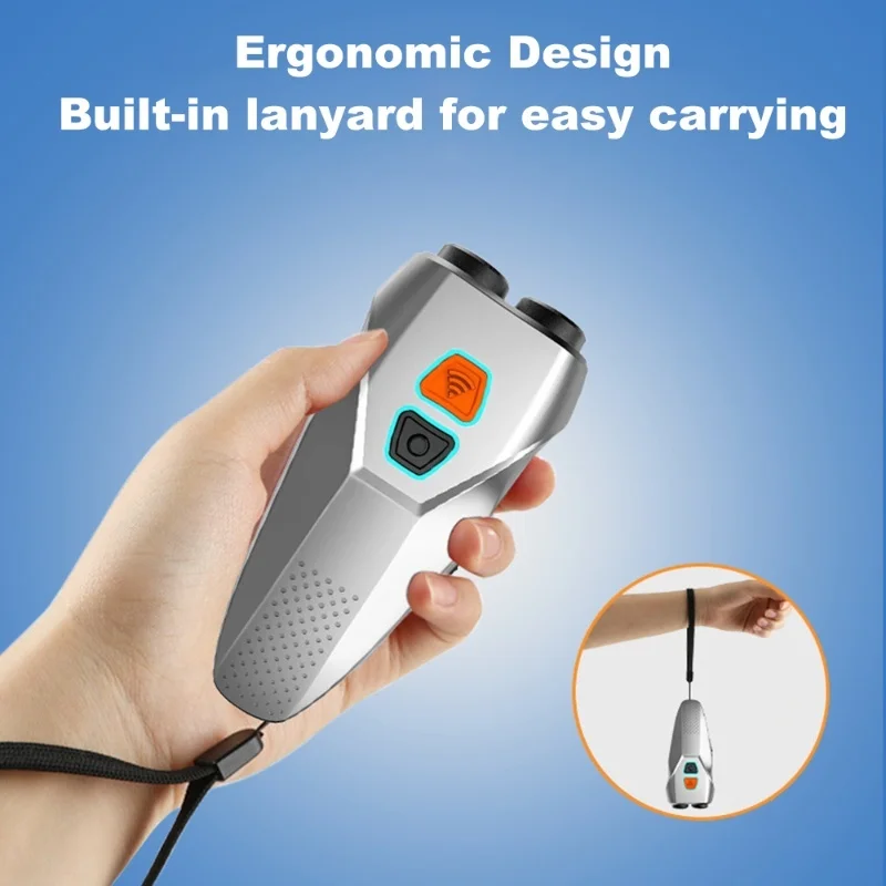 Dog Barking Control Devices Dual Sensor Anti-Barking Device With LED Flashlight Ultra-Sonic Dog Bark Deterrent For Indoors