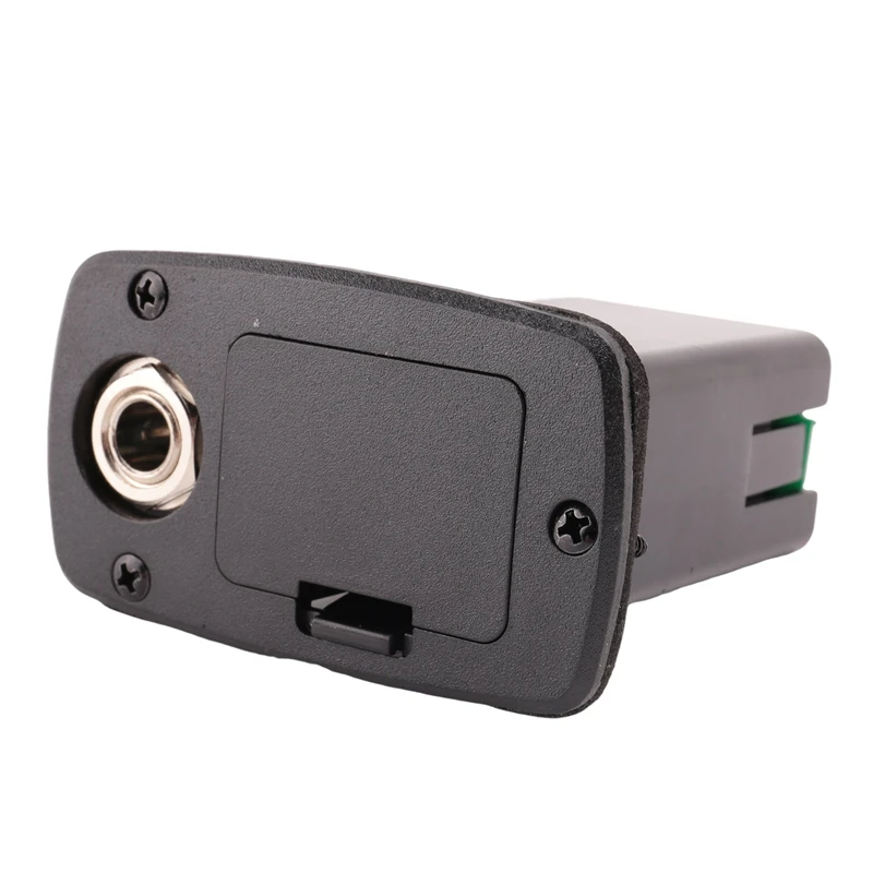 ●ABS 9V Guitar Pickup Battery Case Box for Electric Acoustic Guitar Storage Cover Replacement