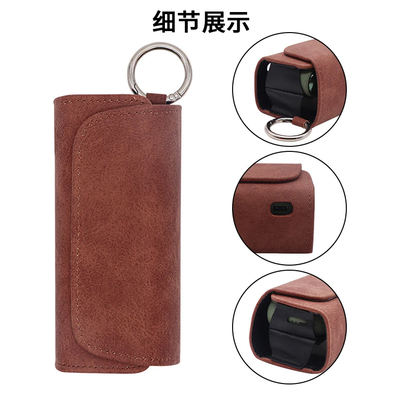 New Flip Leather Case For IQOS Iluma Storage Bag Protective Cases Cover Shell Holder Pouch Protection Accessories