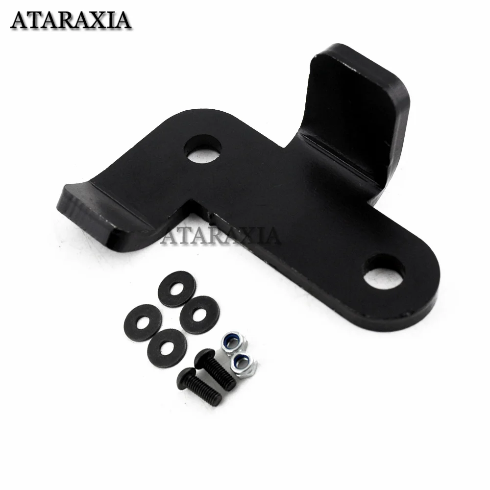 Motorcycle Black Stand Kickstand Extension Kit For Harley Sportster 07-Up XR 2008-13 Iron 883 XL883N Forty Eight XL1200X XL1200N