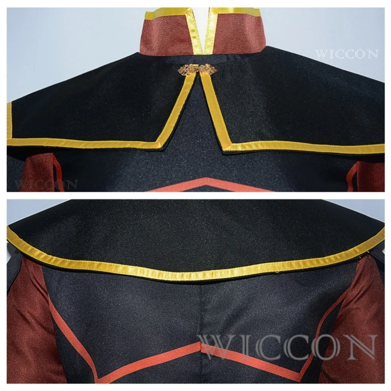 Avatar The Last Airbender Cosplay Sets, Traje Anime Azula, Roupas de Halloween com Peruca, Fato, XXXL