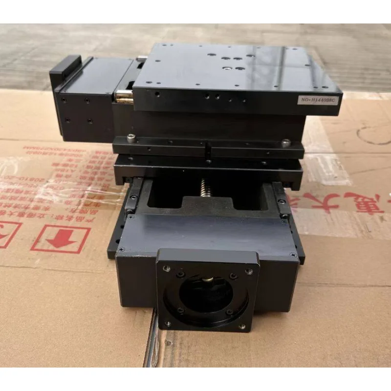 2005 Screw cast iron slide table THK numerical control turning and milling machine table, crossed roller guide