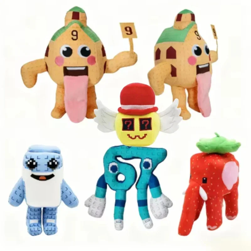 Steal A Brainrot New Cartoon Hot Game Characters Plush Stuffed doll toys Anime Figures House decoration for Kids Brithday Gifts