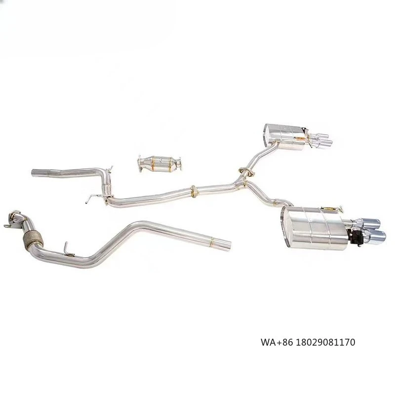 

Выхлопная труба из нержавеющей стали Catback для автомобильной выхлопной системы A4/A5 B8/B9 2.0T 2016-2022