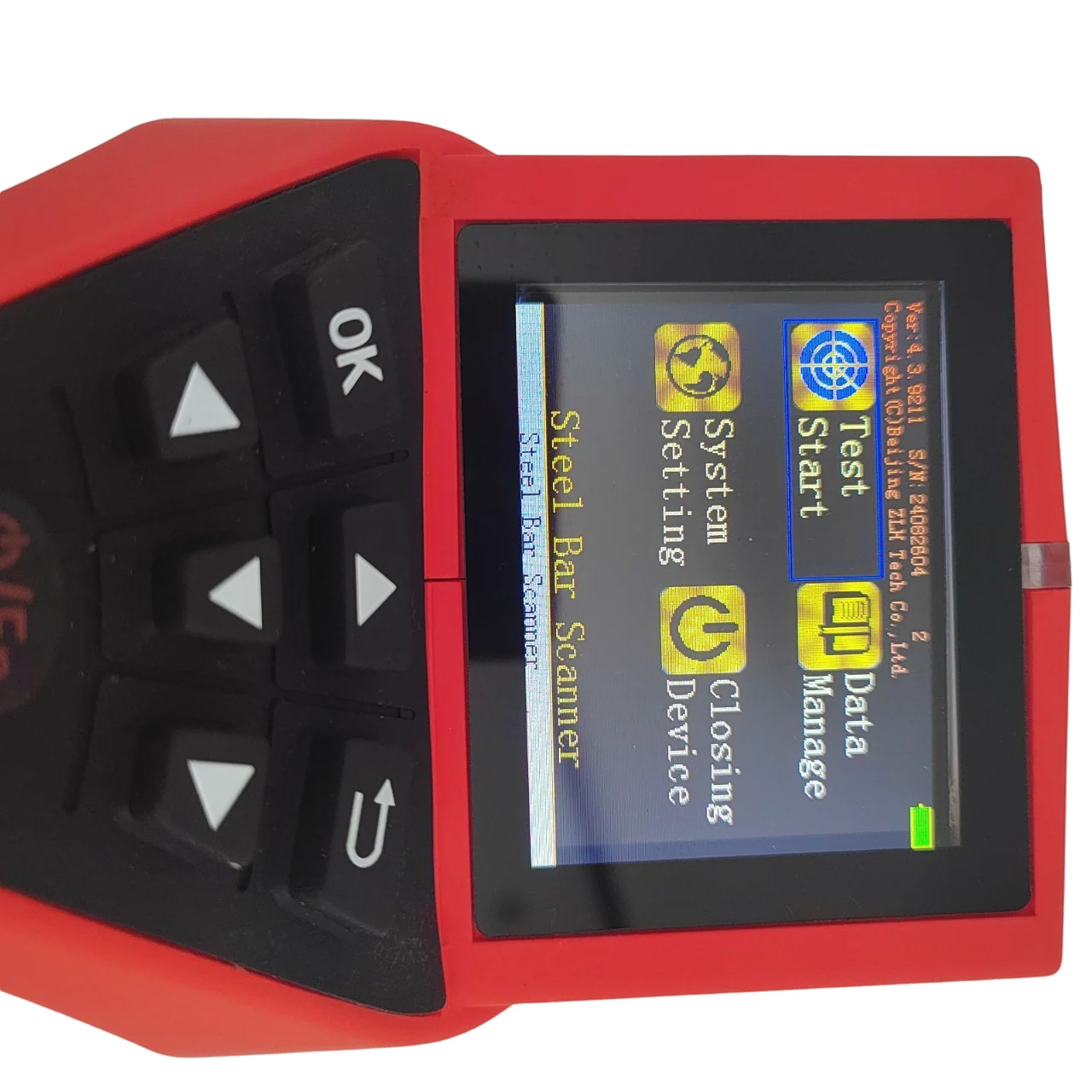 Detector de refuerzo Detector de barras de refuerzo Detector de acero Escaneo de hormigón Ferro Scan Rabar de hormigón