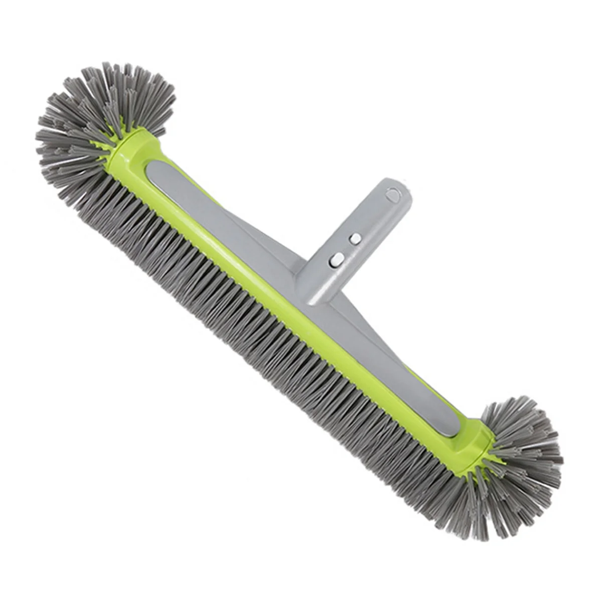 Pool Brush Head for Cleaning Pool Walls,Inground/Above Ground Swimming Pool Round Scrub Brushes,Reinforced Back Brush