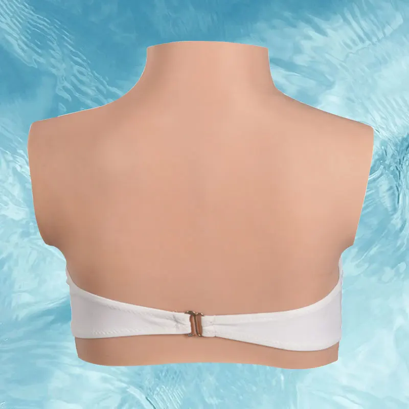 لوح صدر مزيف من السيليكون على شكل ثدي للعب الأدوار على شكل محسن الثدي على شكل كوب B-H للعب الأدوار للمتحولين جنسيا