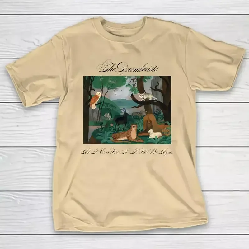 The Decemberists As It Ever Was So Will Be Again Yellow Haze T Shirt