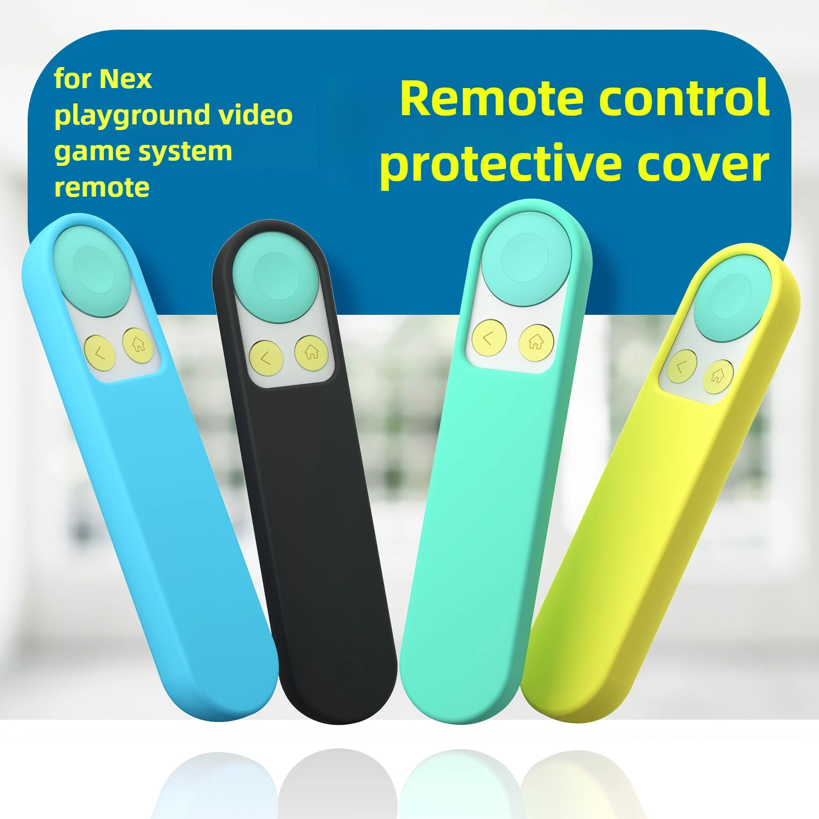 Silicone Anti-Drop Soft Case For Nex Playground Video Game System Remote Control Silicone Case