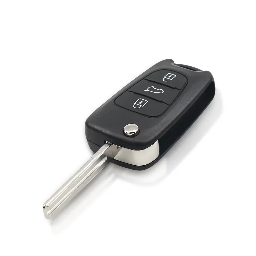 KEYYOU 3 pulsanti Flip pieghevole portachiavi a distanza 433MHZ con Chip ID46 per Hyundai I20 I30 IX35 Avante ELANTRA Tucson SONATA NF