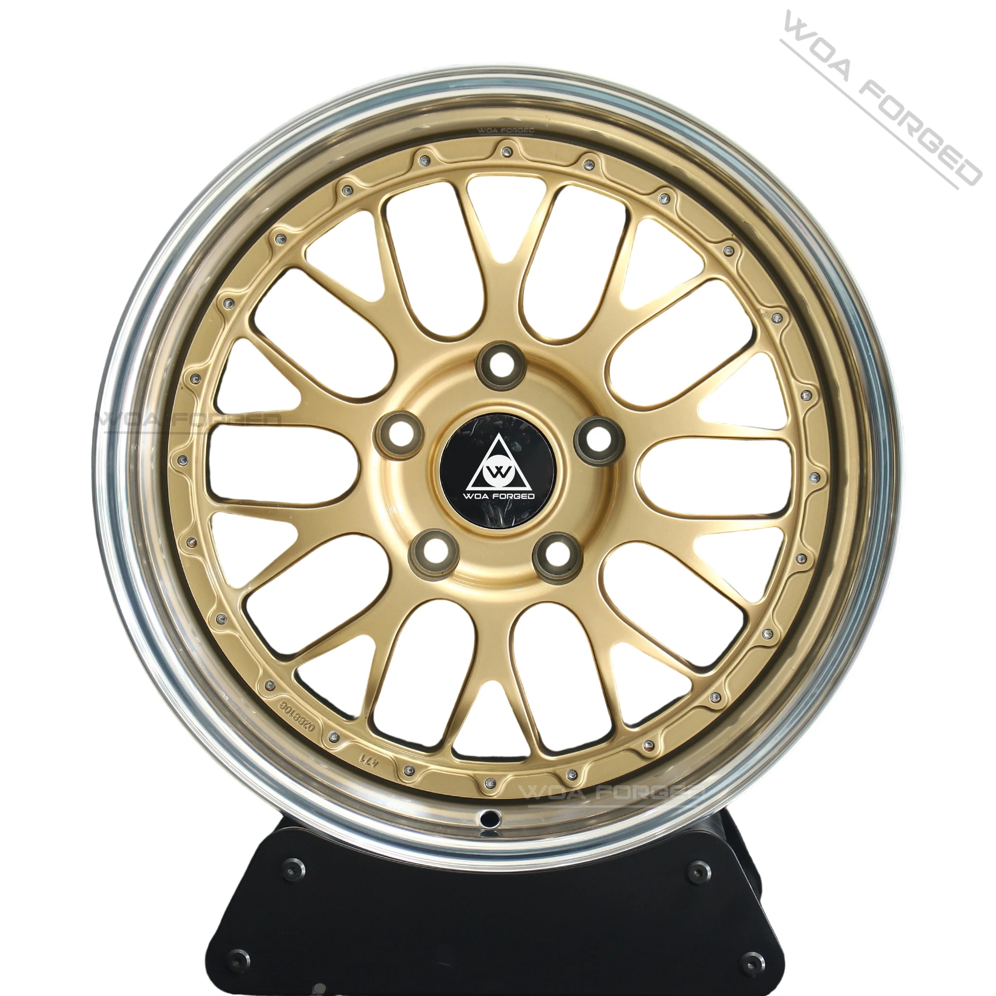 

Custom Gold 2/3 Piece Forged Wheels 18 19 20 21 Inch Polished Lip Alloy Rims 5x120 5x112 for BMW Nissan Skyline R32 F80 F82 RSQ8