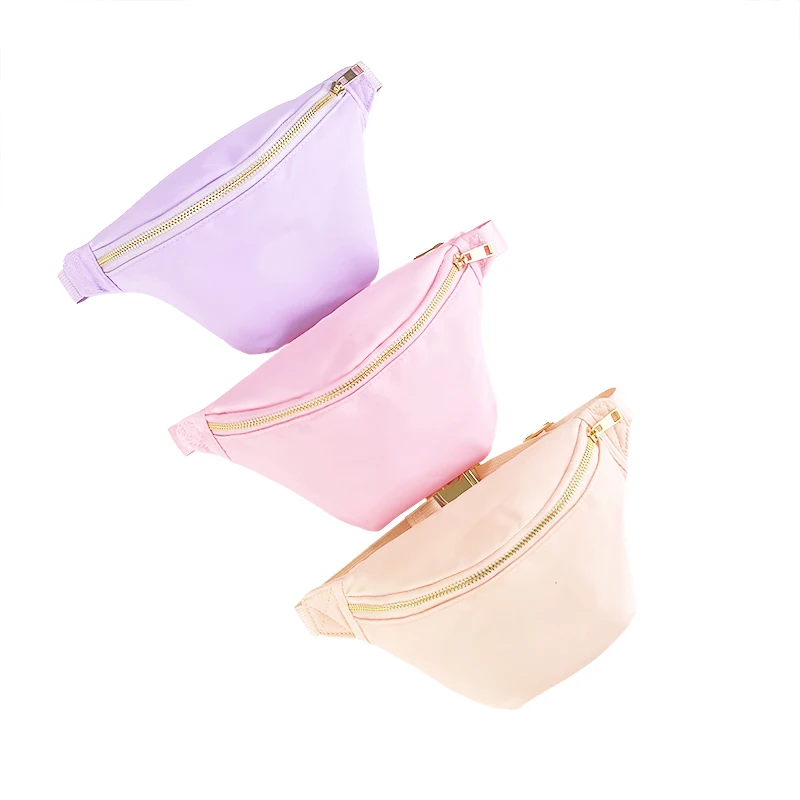 

5PCS Large Capacity Nylon Personalized Fashion Waist Bag Women Waterproof Sports Belt Running Marathon Walking Fitness Bag