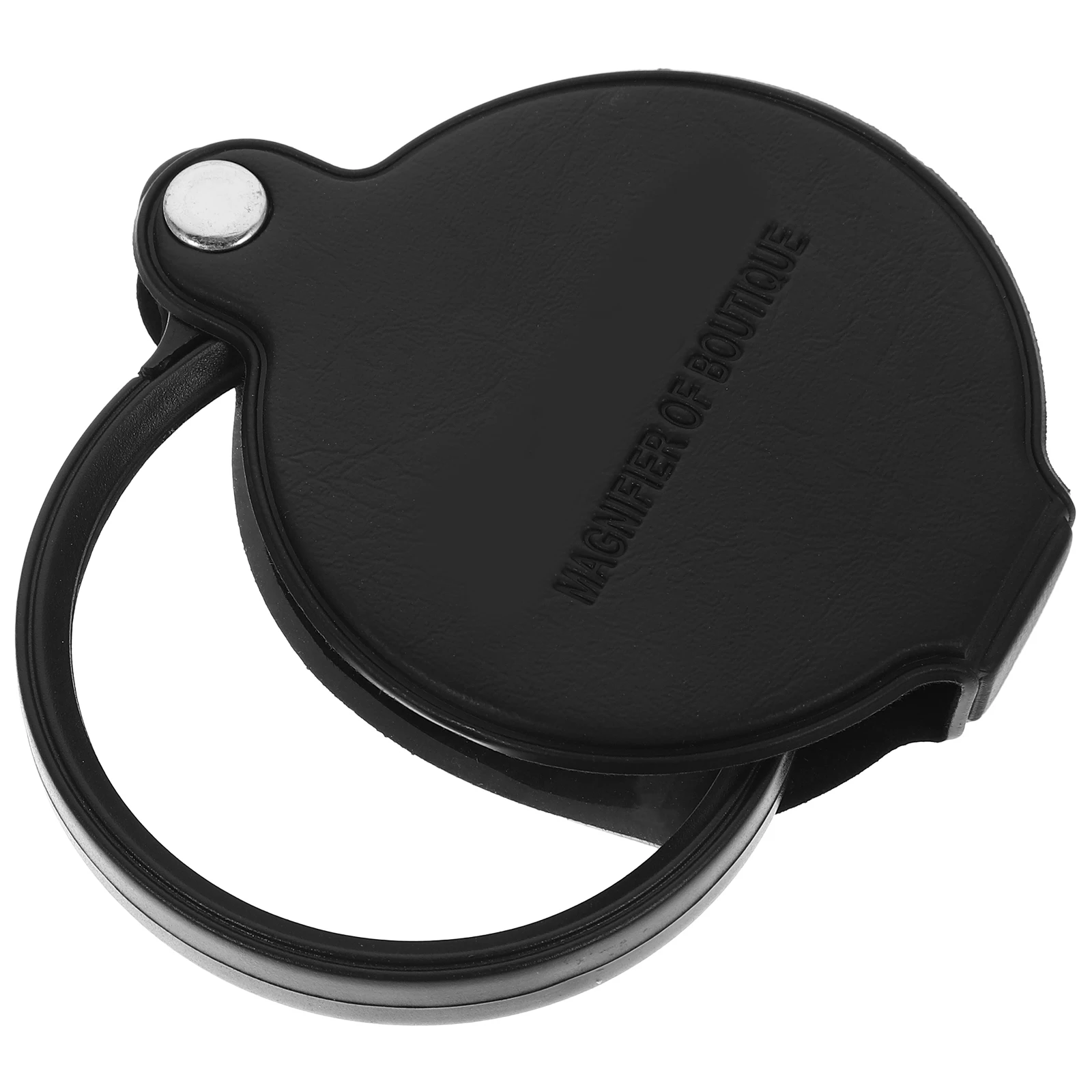 

Folding Magnifying Glass 10x Large Lens Portable Ergonomic Handheld Reading Magnifier Jewelry Repair Outdoor Household Magnifier