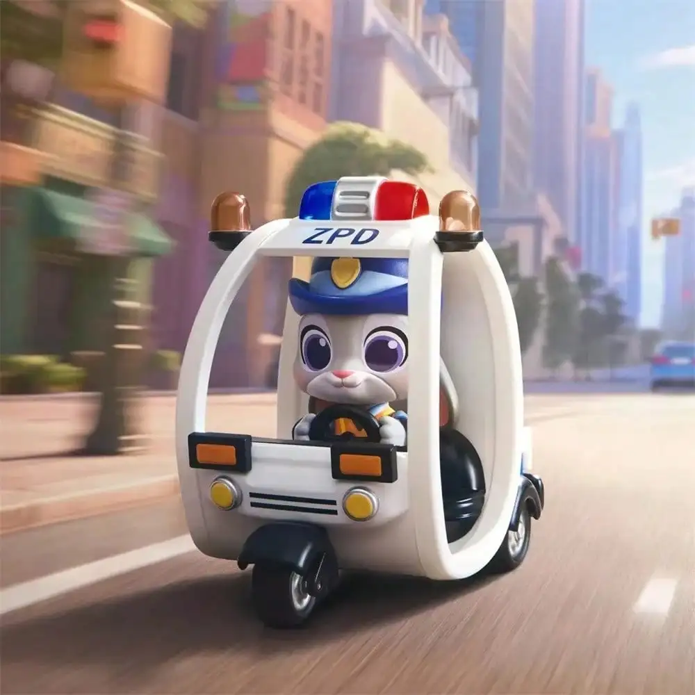 Zootopia جودي نيك أنيمي الشكل صندوق أعمى Miniso ديزني خربش رحلة ممتعة Kawaii دمية سطح المكتب ديكور لعبة هدية الكريسماس عشوائي 1 قطعة #2