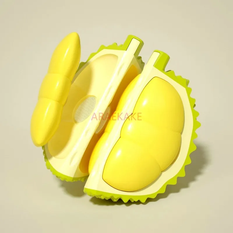 1pcs Peelable simulation hand tearing durian decompression toy, cutting fruit, children's kitchen