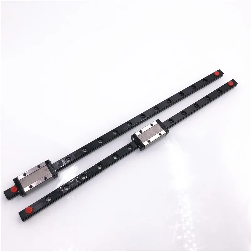 

6pcs Trident 3D printer MGN12H MGN9H Linear Rail kit Black anodized linear rails