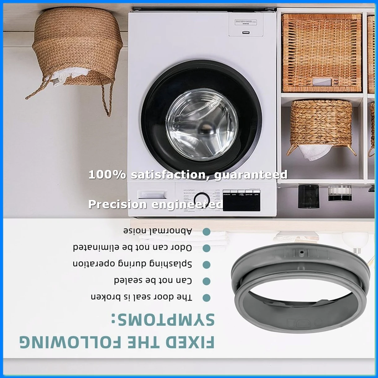 

4986ER0004F Washing Machine Door Washer for for 4986ER0004J 4986ER0004K 4986ER0004N PS3524977-A07G