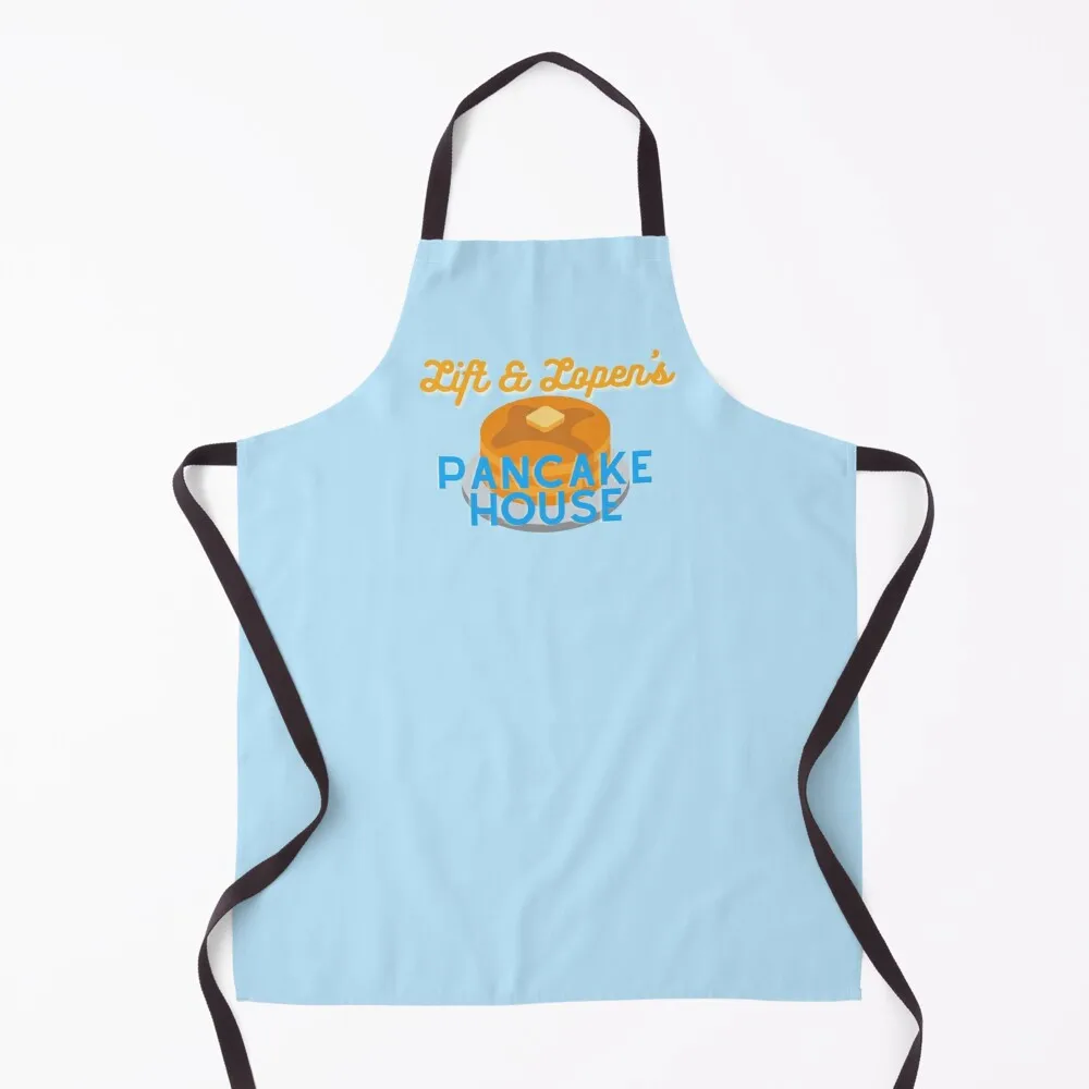 Lift & Lopen's Pancake House Apron Kitchen on the wall Woman Work For Woman Apron