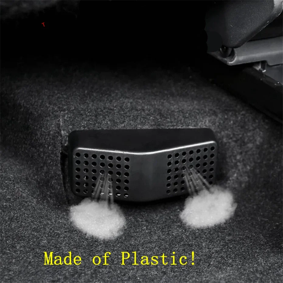 Car Rear Seat Under Air Vent Outlet Cover Case Protective Mask Accessories Fit For Toyota Corolla E210 2019 2020 2021 2022 2023