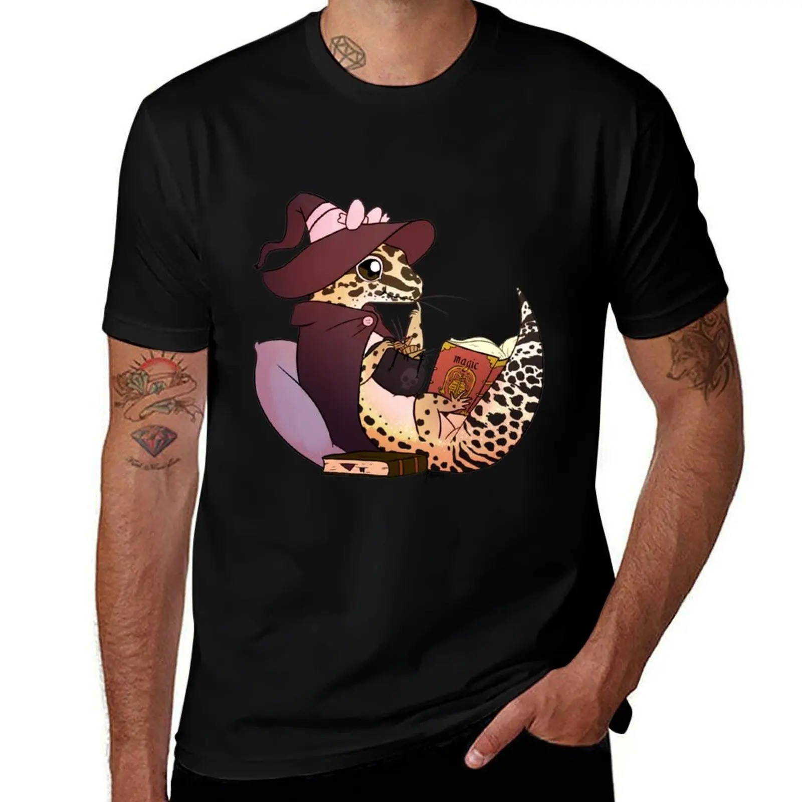 Leopard Gecko Charley T-Shirt shirts graphic tshirts personalised street wear anime big and tall t shirts for men